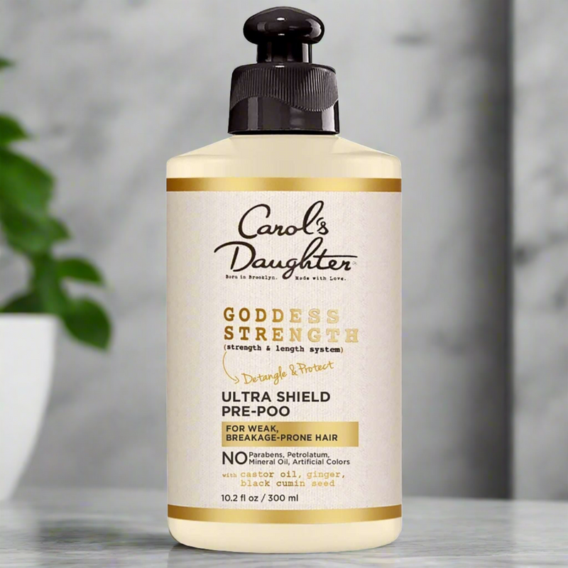 Carol's Daughter Goddess Strength Ultra Shield Pre-Poo - Strengthen and Protect Hair Before Shampooing