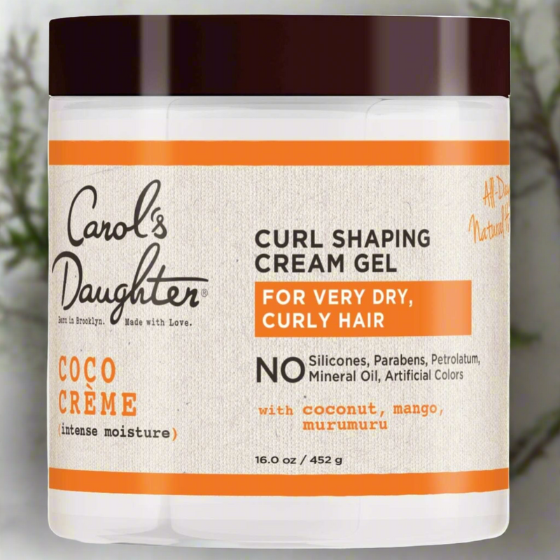 Carol's Daughter Coco Crème Curl Shaping Cream Gel - Define and Hydrate Curls for All-Day Hold