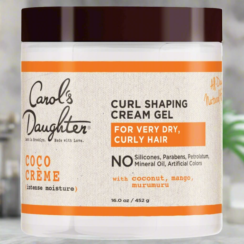 Carol's Daughter Coco Crème Curl Shaping Cream Gel - Define and Hydrate Curls for All-Day Hold