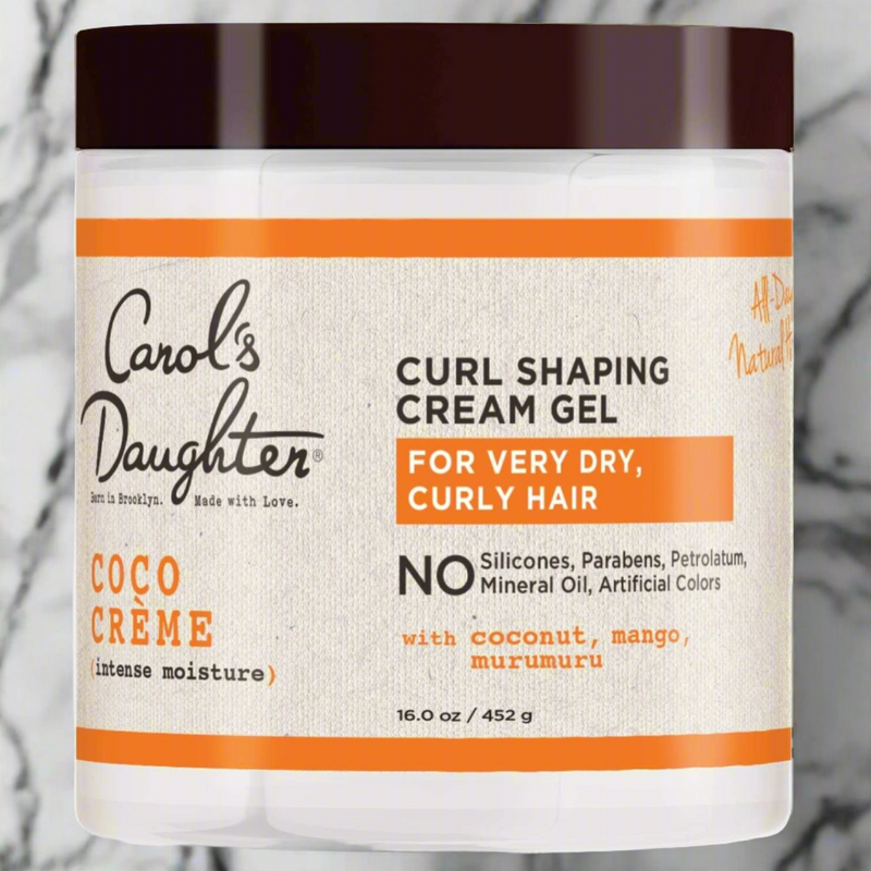 Carol's Daughter Coco Crème Curl Shaping Cream Gel - Define and Hydrate Curls for All-Day Hold