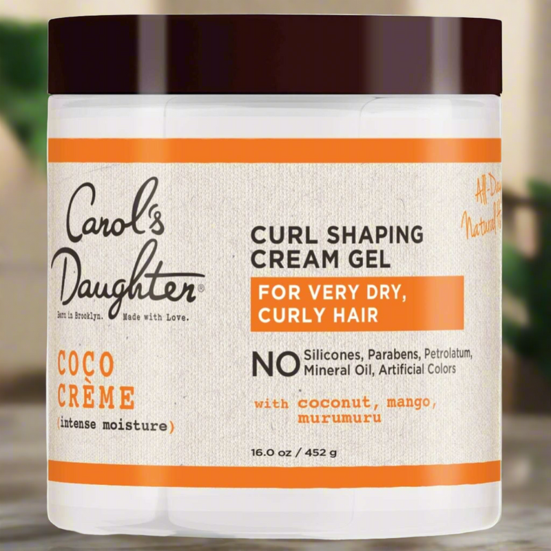 Carol's Daughter Coco Crème Curl Shaping Cream Gel - Define and Hydrate Curls for All-Day Hold