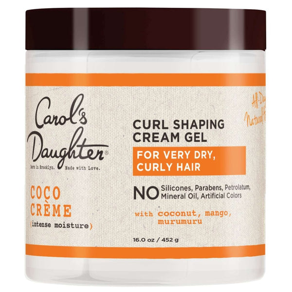 Carol's Daughter Coco Crème Curl Shaping Cream Gel - Define and Hydrate Curls for All-Day Hold