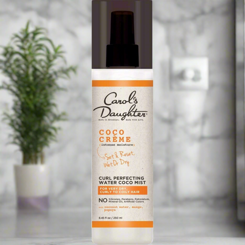 Carol's Daughter Coco Crème Curl Refreshing Water Coco Mist - Revive and Hydrate Curls with Coconut Infused Mist