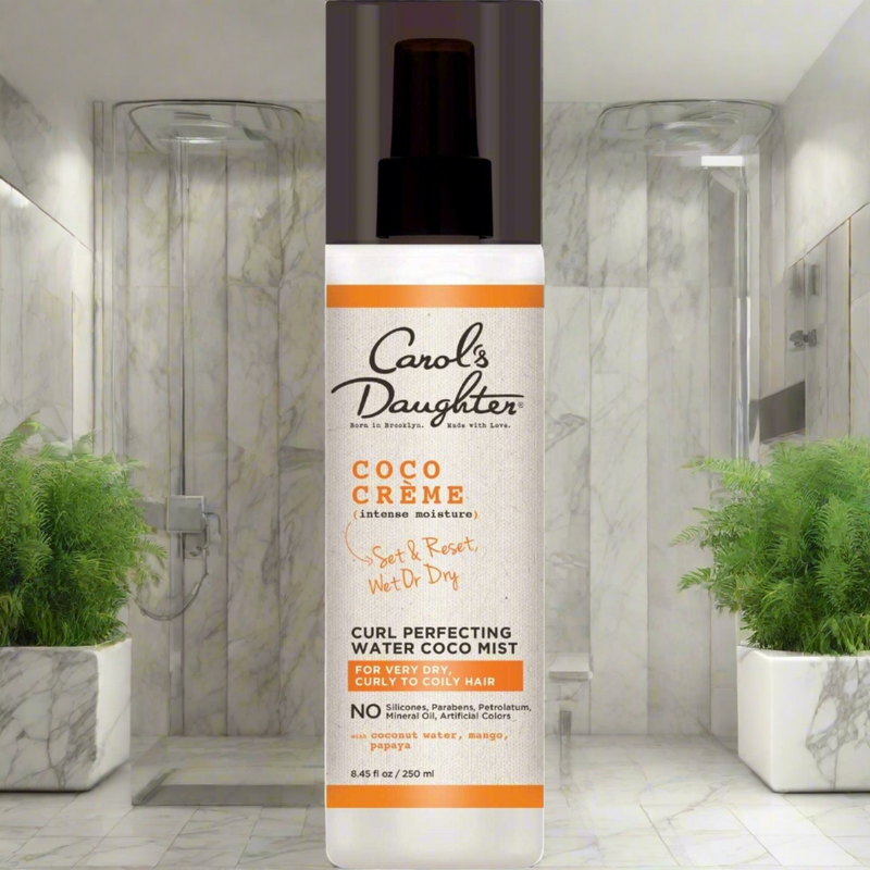 Carol's Daughter Coco Crème Curl Refreshing Water Coco Mist - Revive and Hydrate Curls with Coconut Infused Mist