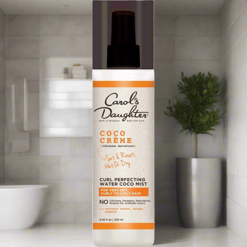 Carol's Daughter Coco Crème Curl Refreshing Water Coco Mist - Revive and Hydrate Curls with Coconut Infused Mist