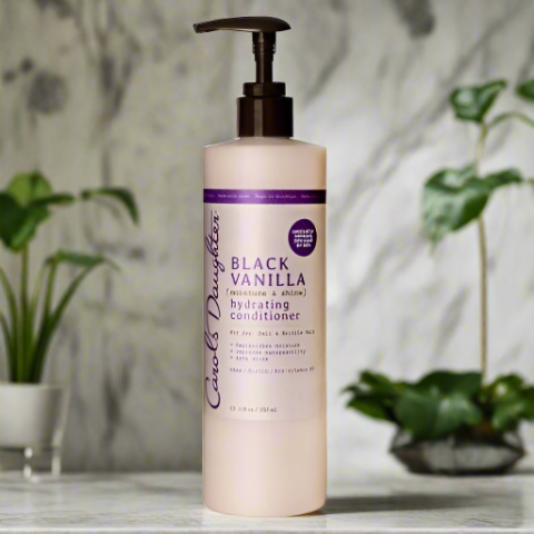 Carol's Daughter Black Vanilla Hydrating Conditioner - Deep Moisturizing Conditioner for Soft, Shiny Hair