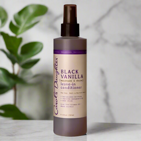 Carol's Daughter Black Vanilla Moisture & Shine Leave-In Conditioner - Hydrating Leave-In Conditioner for Soft, Shiny Hair