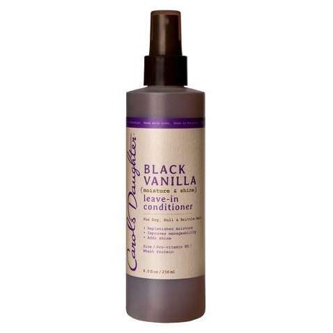 Carol's Daughter Black Vanilla Moisture & Shine Leave-In Conditioner - Hydrating Leave-In Conditioner for Soft, Shiny Hair