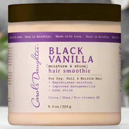 Carol's Daughter Black Vanilla Moisture & Shine Smoothie - Hydrating Hair Cream for Soft, Shiny Hair