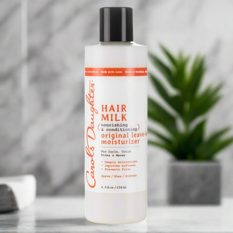 Carol's Daughter Hair Milk Original Leave-In Moisturizer - Nourishing Leave-In Conditioner for Curly and Textured Hair