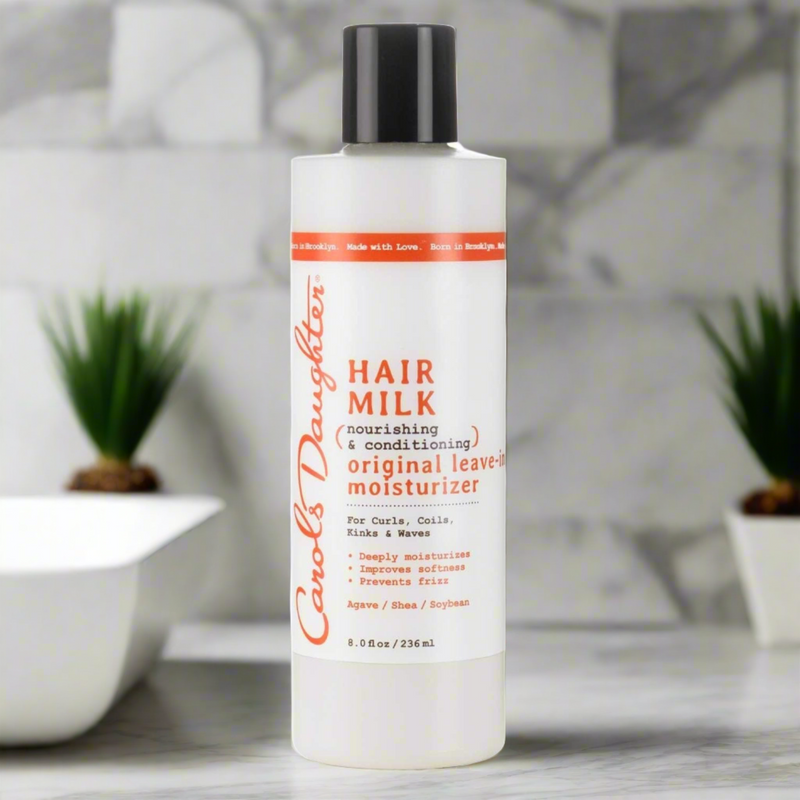 Carol's Daughter Hair Milk Original Leave-In Moisturizer - Nourishing Leave-In Conditioner for Curly and Textured Hair