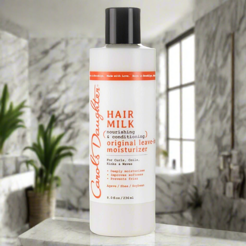 Carol's Daughter Hair Milk Original Leave-In Moisturizer - Nourishing Leave-In Conditioner for Curly and Textured Hair