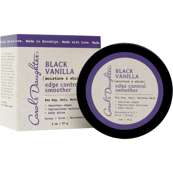 Carol's Daughter Black Vanilla Edge Control - Long-Lasting Hold and Shine for Smooth Edges