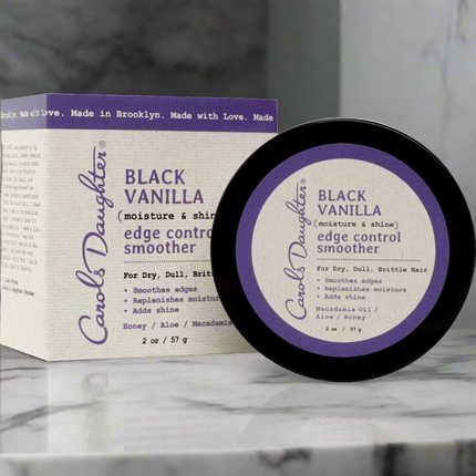 Carol's Daughter Black Vanilla Edge Control - Long-Lasting Hold and Shine for Smooth Edges