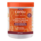 Cantu Shea Butter Flexible Hold Strengthening Styling Gel With Jamaican Black Castor Oil