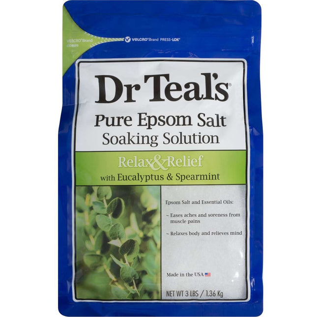 Dr Teal’s Eucalyptus & Spearmint Epsom