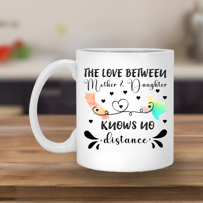 The Love Between Mother & Daughter | White Mug 11oz