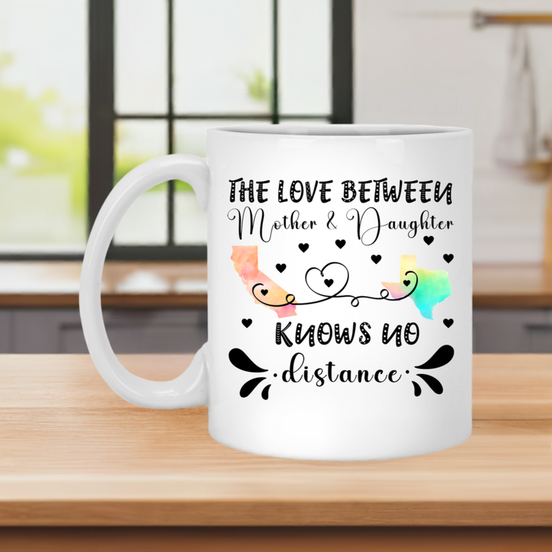 The Love Between Mother & Daughter | White Mug 11oz