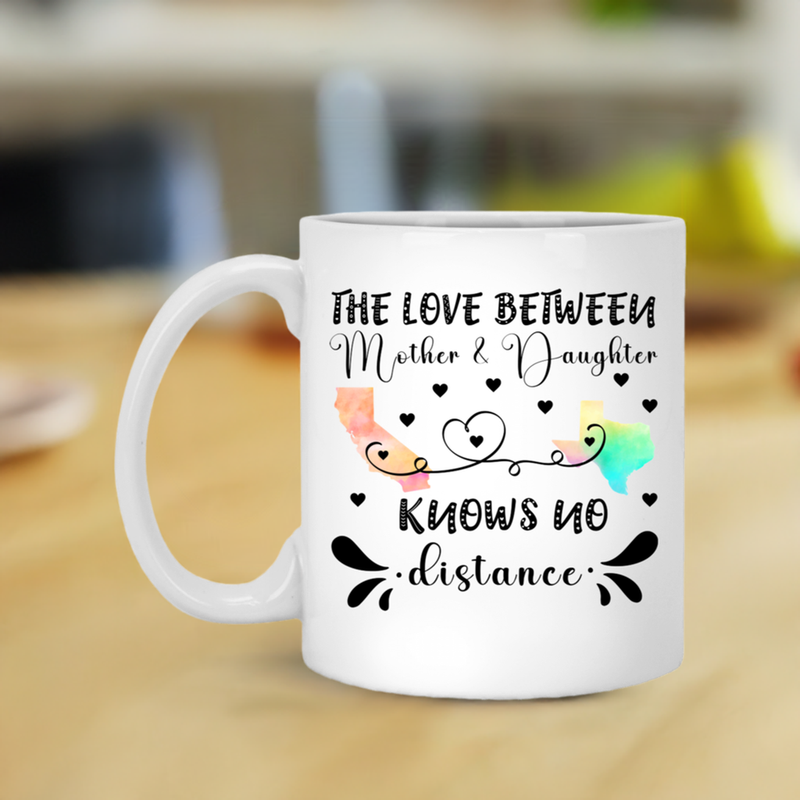 The Love Between Mother & Daughter | White Mug 11oz