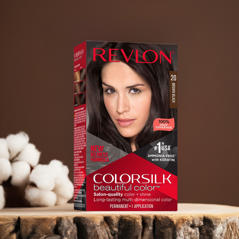 Revlon Colorsilk Hair Color 020 Brown/Black