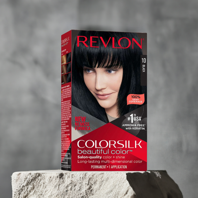 Revlon Colorsilk Hair Color 010 Black