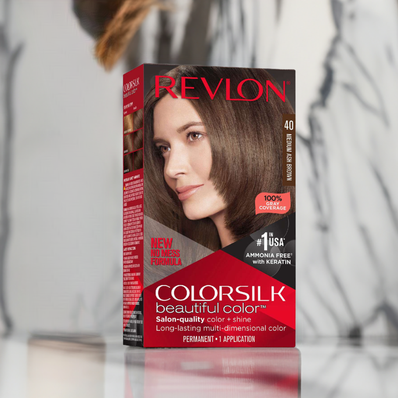 Revlon Colorsilk Hair Color 040 Medium Ash Brown