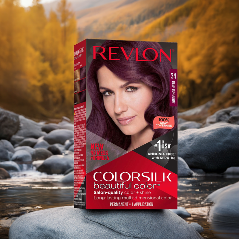 Revlon Colorsilk Hair Color 034 Deep Burgundy