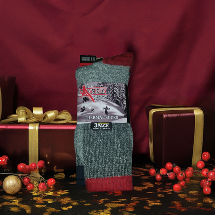 Adult Thermal Socks - Assorted Colors, Socks 9-11 Shoe 5-10