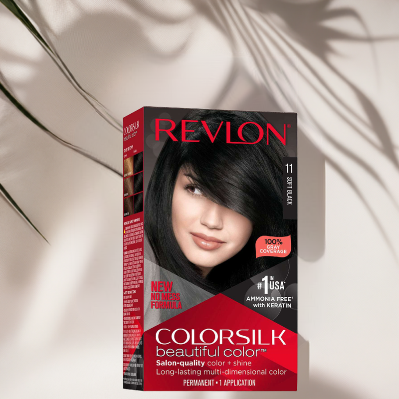 Revlon Color silk Hair Color 011 Soft Black