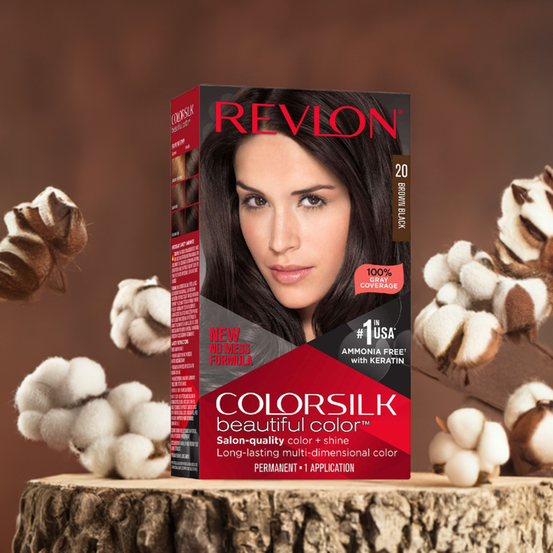 Revlon Colorsilk Hair Color 020 Brown/Black