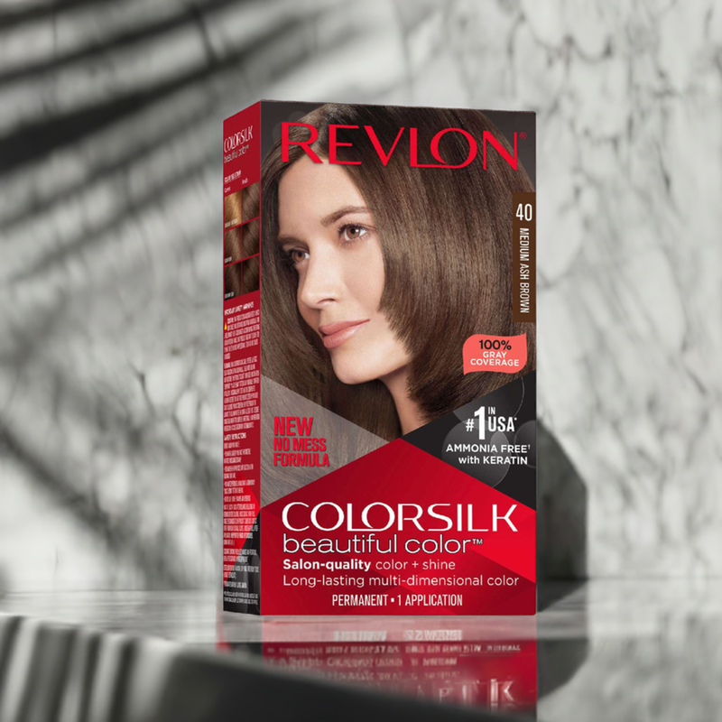 Revlon Colorsilk Hair Color 040 Medium Ash Brown