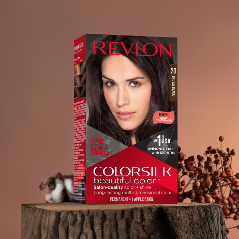 Revlon Colorsilk Hair Color 020 Brown/Black