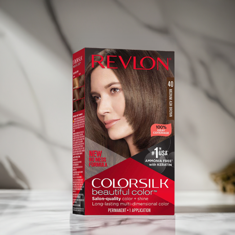 Revlon Colorsilk Hair Color 040 Medium Ash Brown