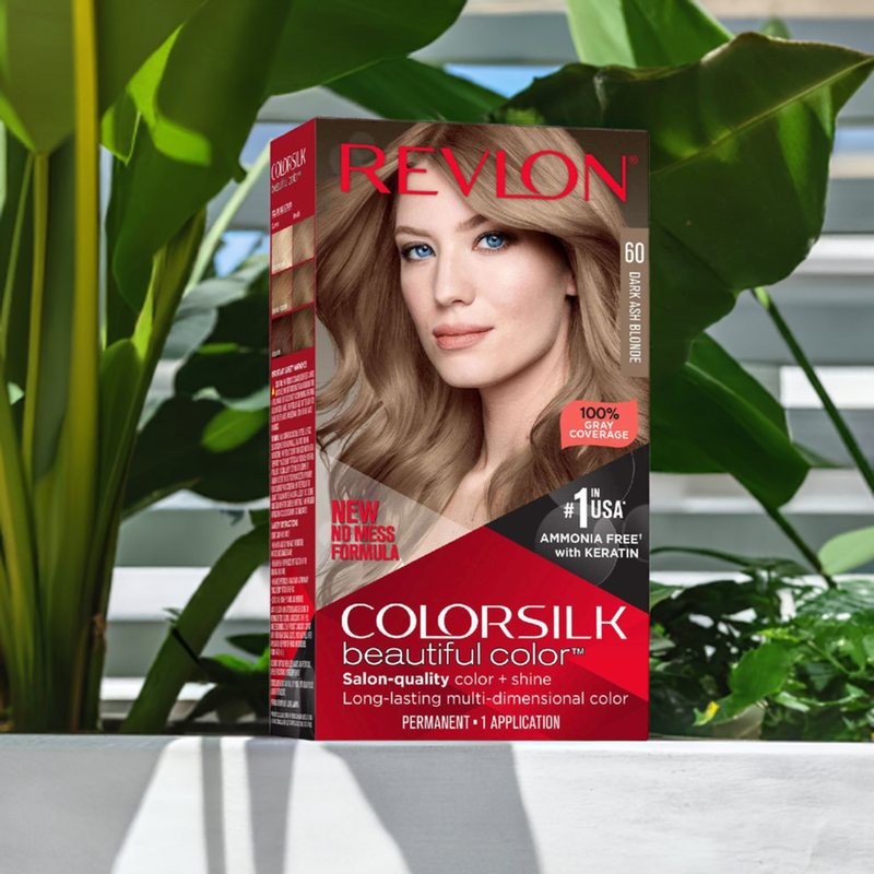 Revlon Colorsilk Hair Color 060 Dark Ash Blonde