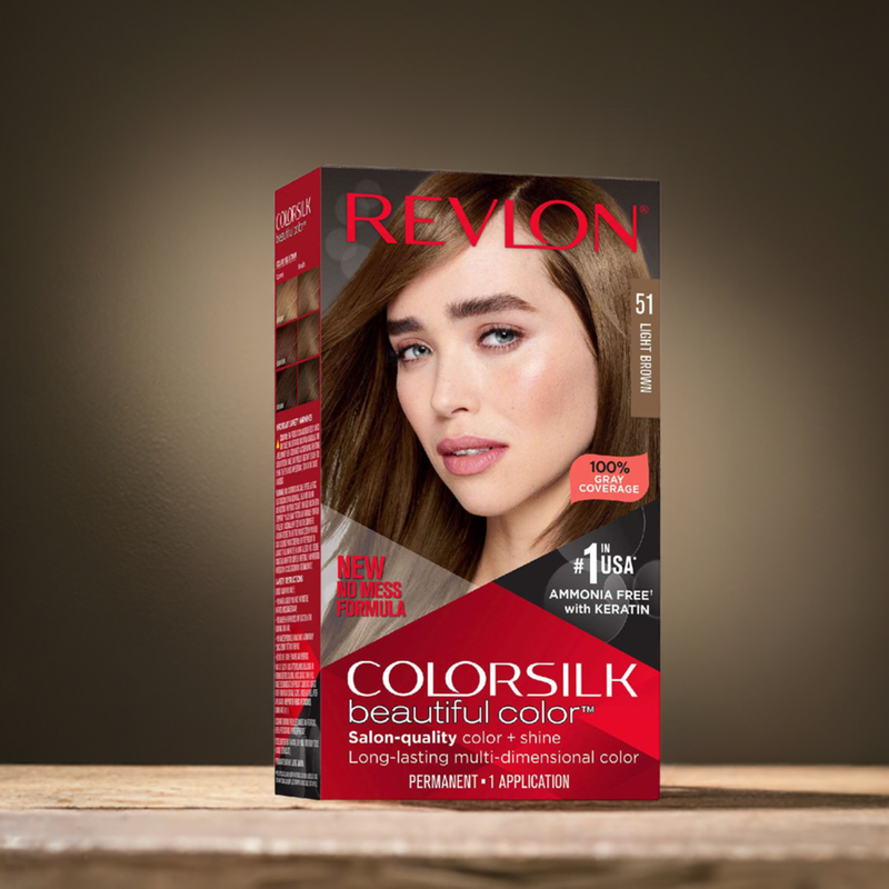 Revlon Colorsilk Hair Color 051 Light Brown