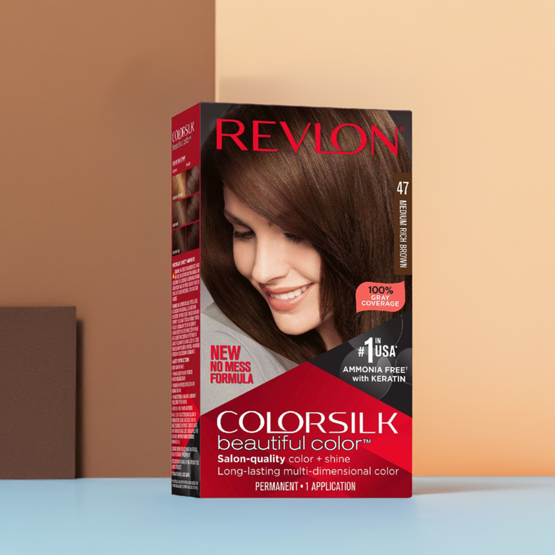 Revlon Colorsilk Hair Color 047 Medium Rich Brown