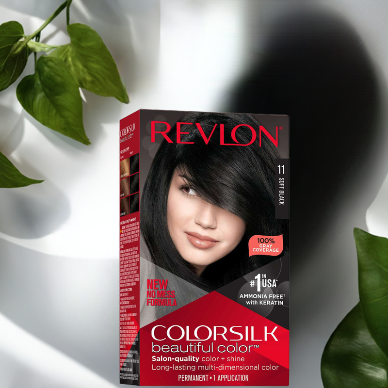 Revlon Color silk Hair Color 011 Soft Black