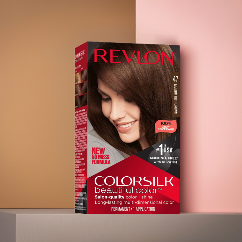 Revlon Colorsilk Hair Color 047 Medium Rich Brown