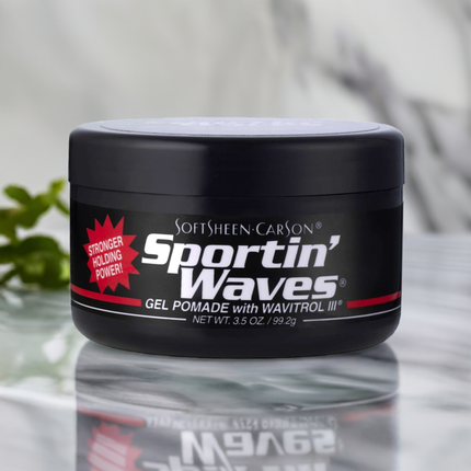 Sportin Waves Gel Pomaderegular Holdblak