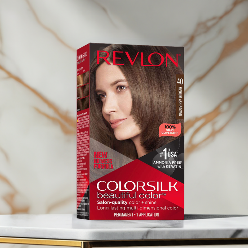 Revlon Colorsilk Hair Color 040 Medium Ash Brown