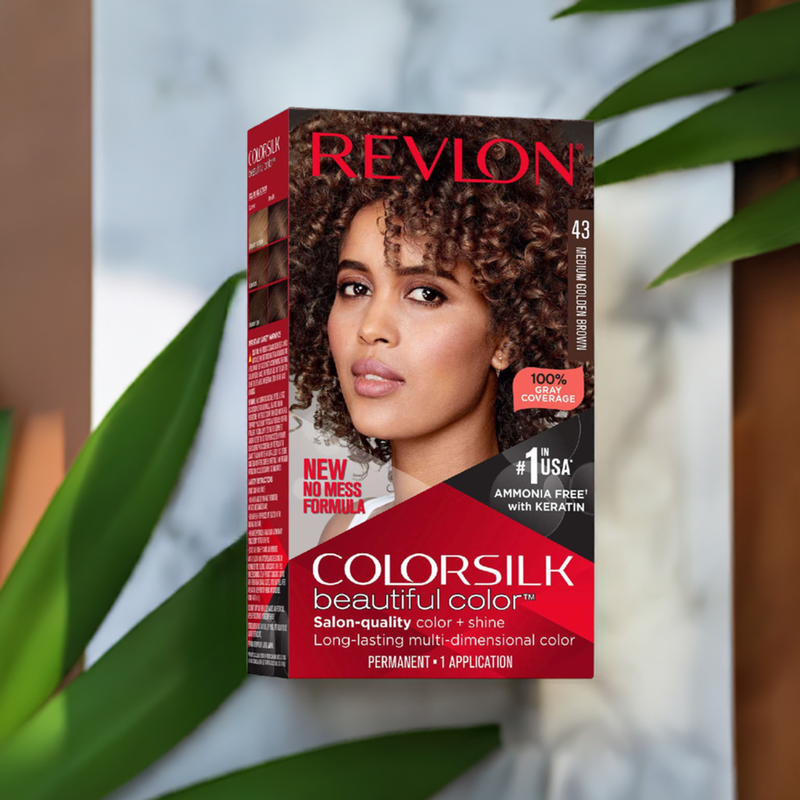 Revlon Colorsilk Hair Color 043 Medium Golden Brown