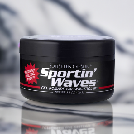Sportin Waves Gel Pomaderegular Holdblak
