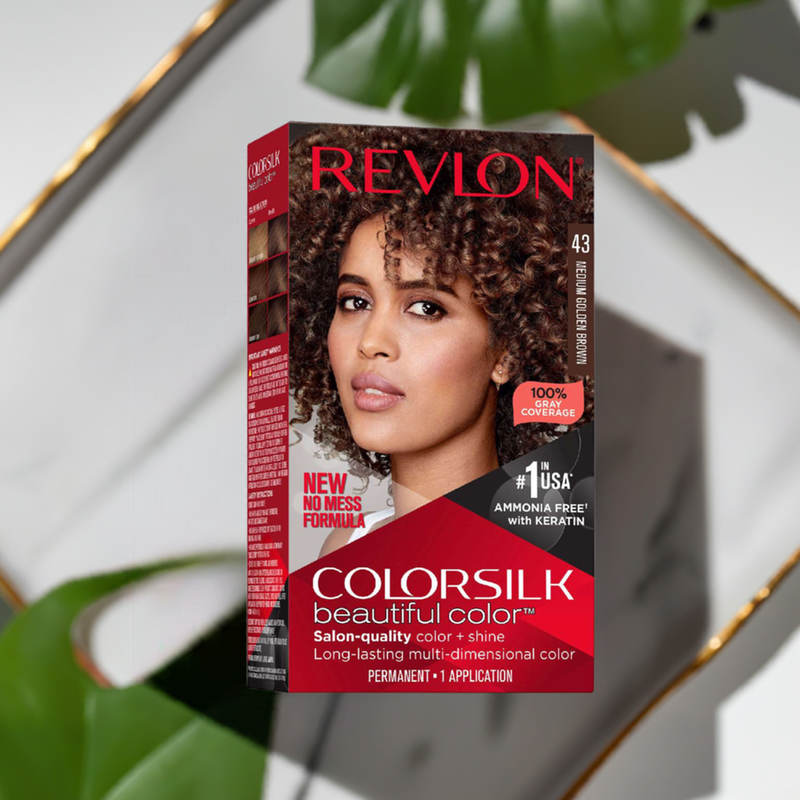 Revlon Colorsilk Hair Color 043 Medium Golden Brown