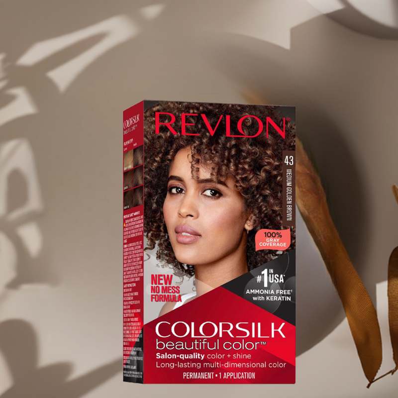 Revlon Colorsilk Hair Color 043 Medium Golden Brown