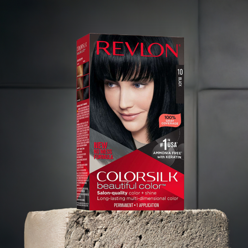 Revlon Colorsilk Hair Color 010 Black