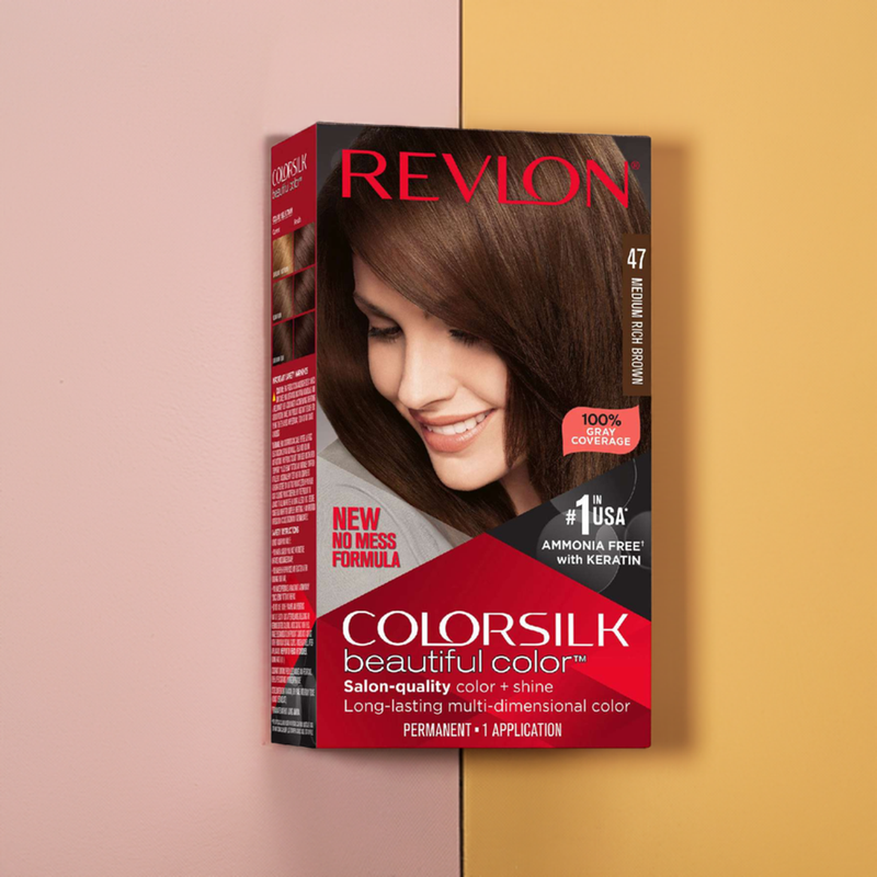 Revlon Colorsilk Hair Color 047 Medium Rich Brown