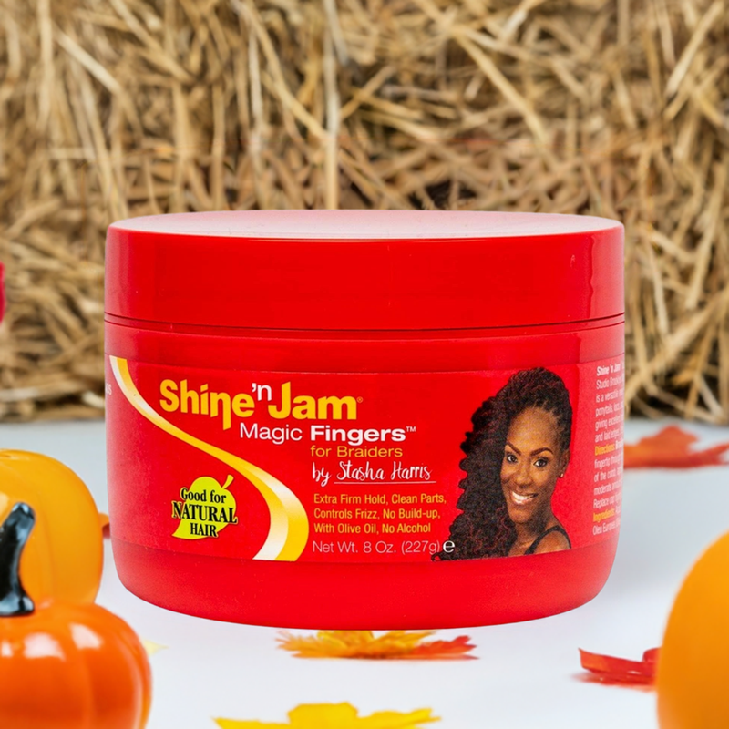 Ampro Shine-N-Jam Magic Fingers For Braids Gel 8oz