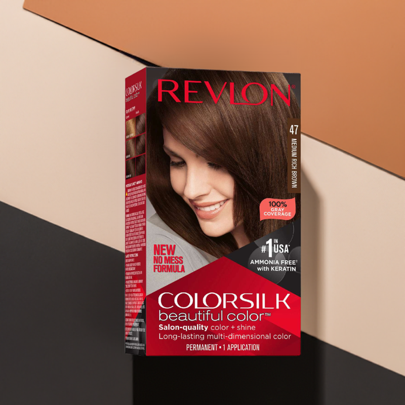 Revlon Colorsilk Hair Color 047 Medium Rich Brown