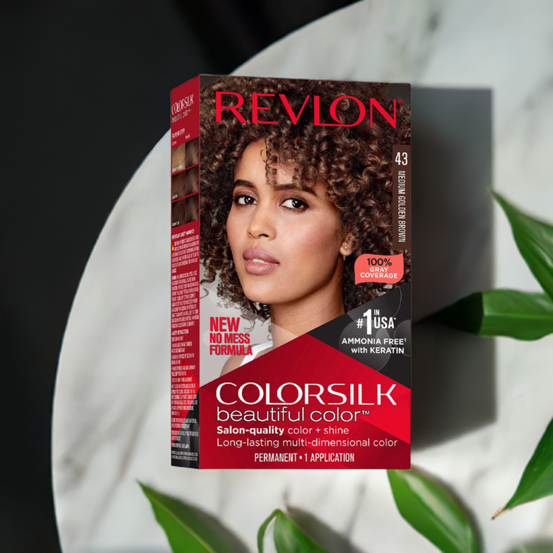 Revlon Colorsilk Hair Color 043 Medium Golden Brown