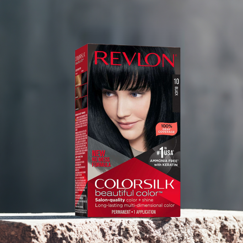 Revlon Colorsilk Hair Color 010 Black